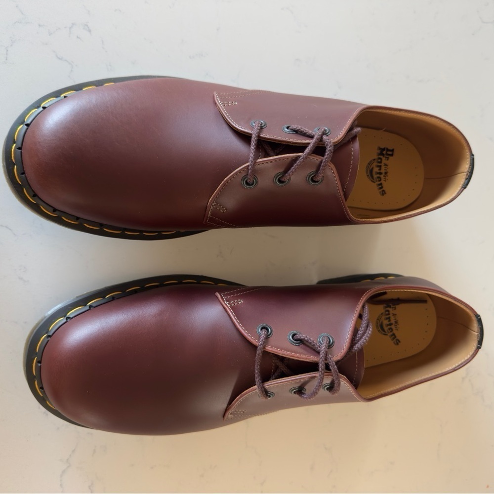 NIB Dr. Martens 1461 Derby loafer in brown size: 14 - Picture 3 of 5